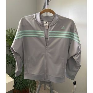 NWT Adidas track jacket girls